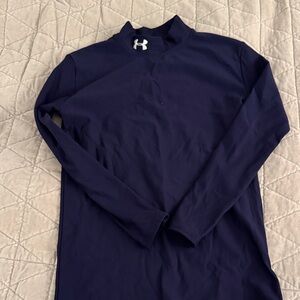 Under Armour kids Navy Long Sleeve Shirt